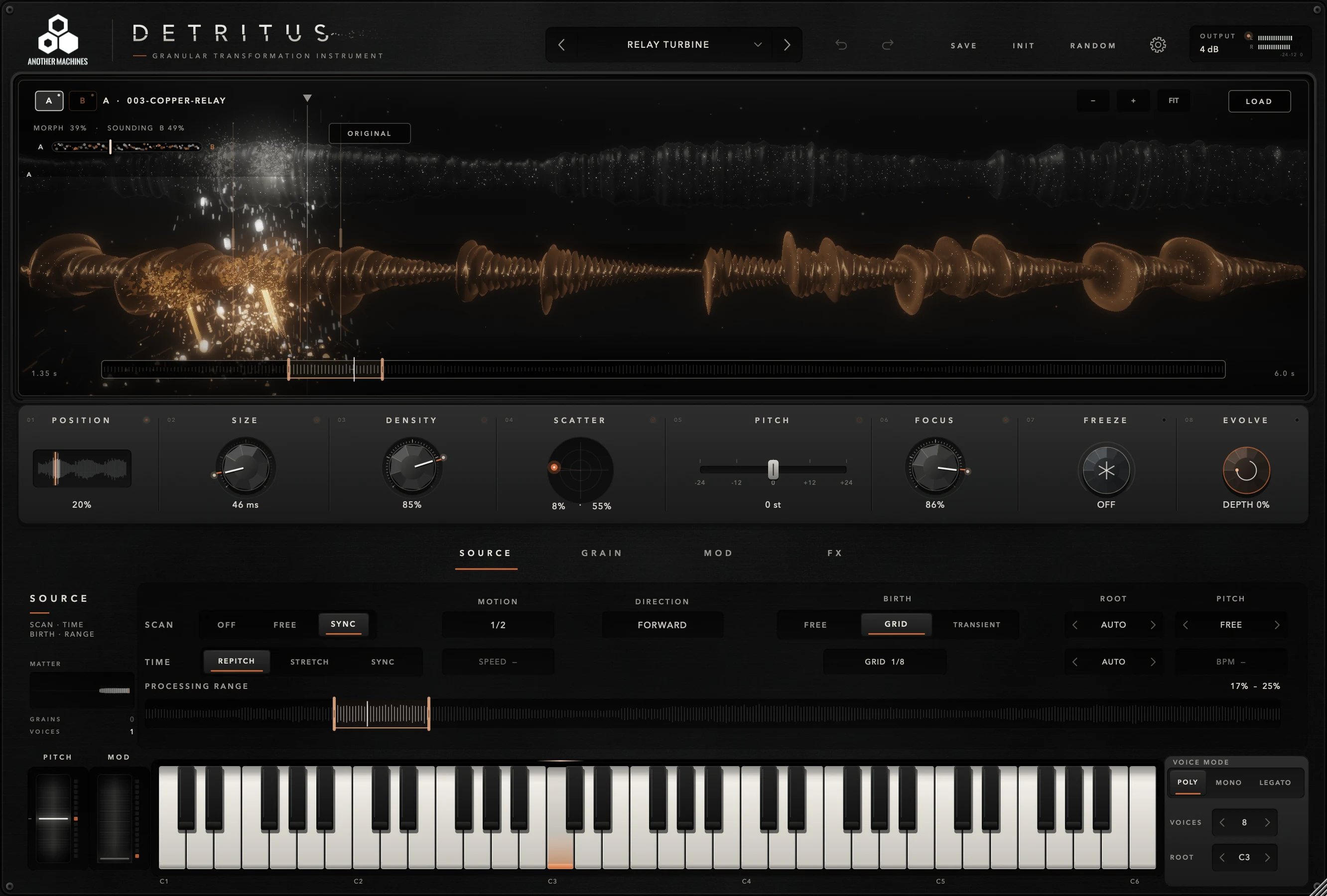 Another RHYTHMIC Factory preset playing