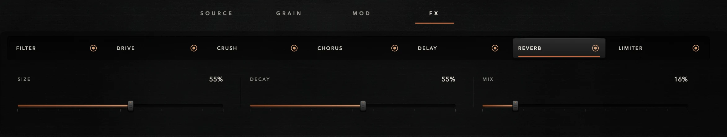 FX REVERB