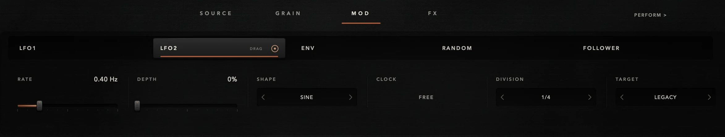 MOD LFO2