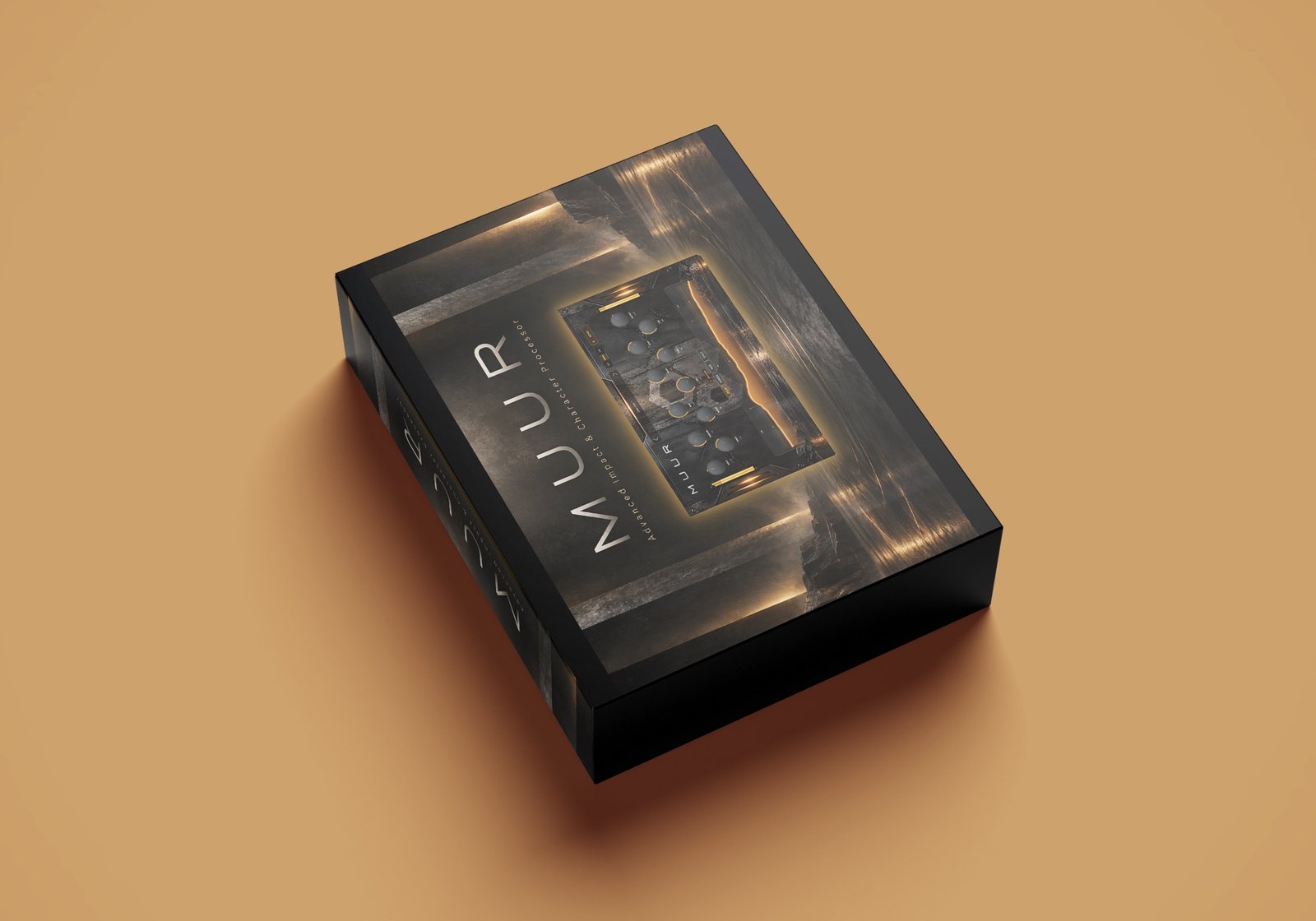 MUUR, Advanced Impact and Character Processor, packaged box artwork.
